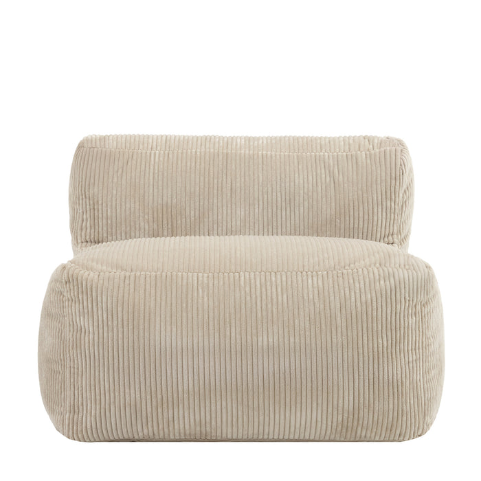 icon Zen Modulaire Bank Element - Stoel - Ribfluweel - Beige