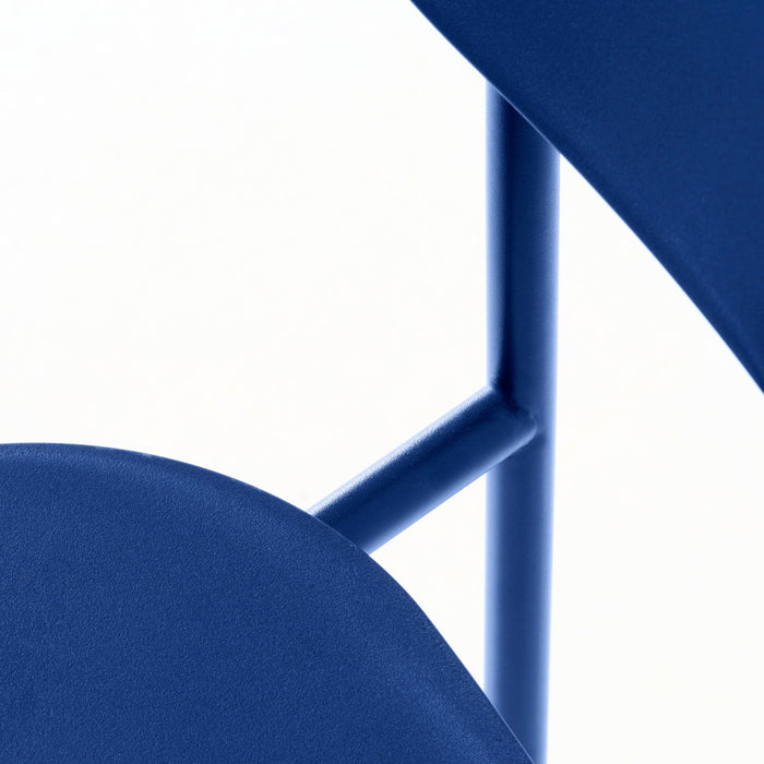 Rebellenclub Strom Eetkamerstoel - Set van 4 - Blauw