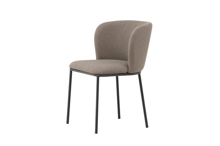 Rebellenclub Ika Eetkamerstoel - Set van 2 - Taupe