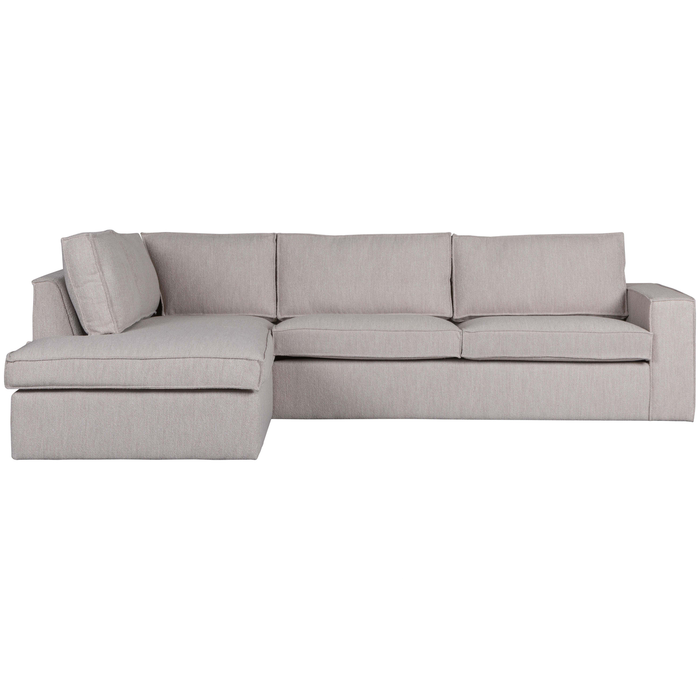 WOOOD Hoekbank Links Hajo - Boucle - Naturel