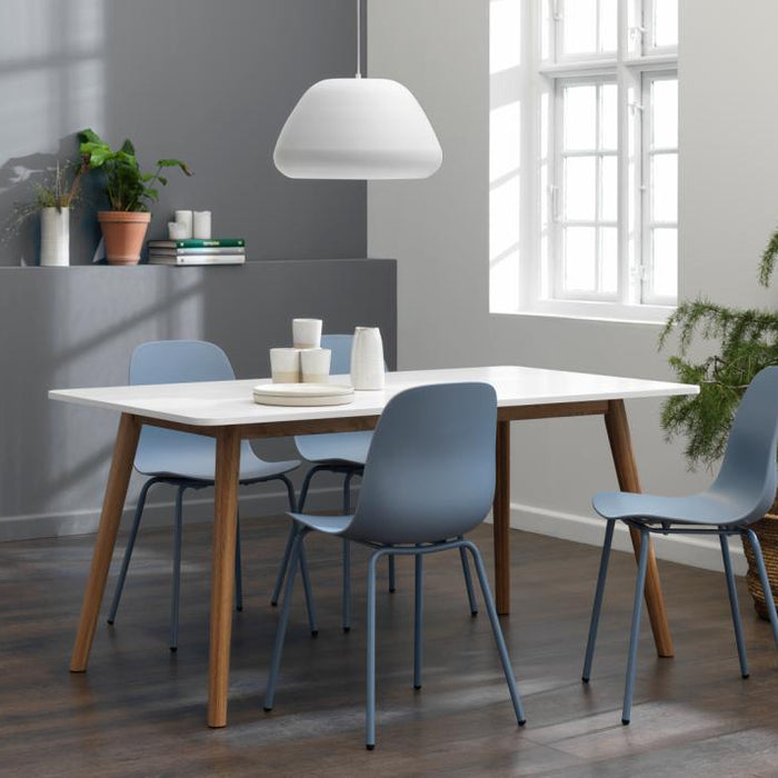 Rebellenclub Cusco Eetkamerstoel - Set van 4 - Blauw Ê