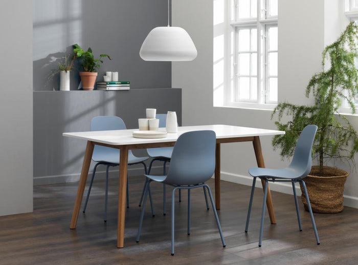Rebellenclub Cusco Eetkamerstoel - Set van 4 - Blauw Ê