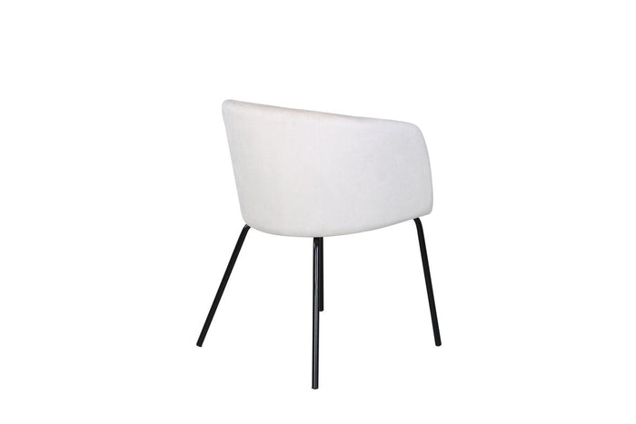 Rebellenclub Cerreto Eetkamerstoel - Beige Velours