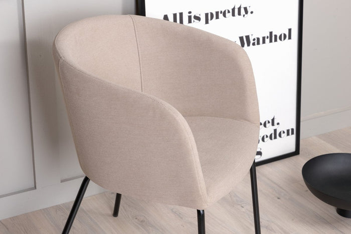 Rebellenclub Cerreto Eetkamerstoel - Beige