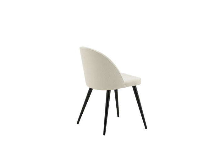 Rebellenclub Carzorla Eetkamerstoel - Set van 2 - Wit