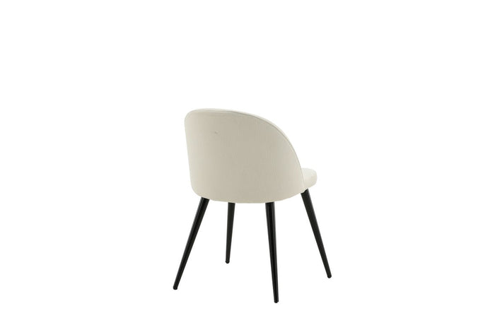 Rebellenclub Carzorla Eetkamerstoel - Set van 2 - Wit