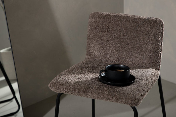 Rebellenclub Stellano Barkruk - Set van 2 - Taupe