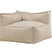 Rebellenclub Timo Loungebank Module Hoekstuk - Beige