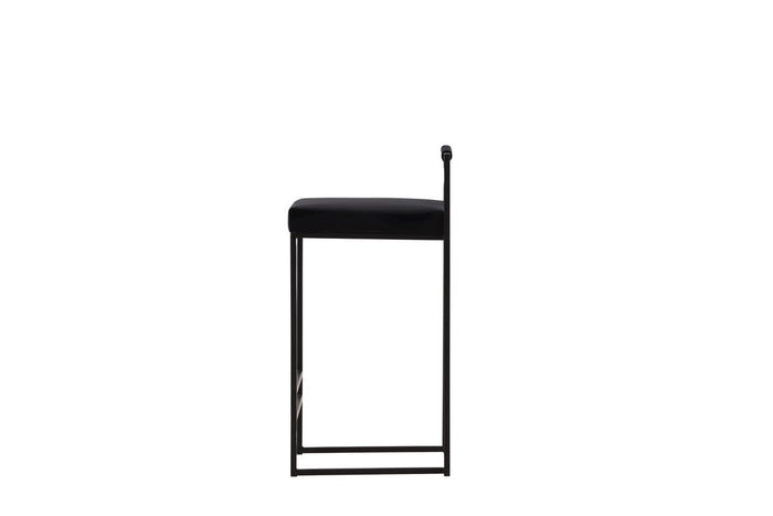 Rebellenclub Vinci Barkruk - Set van 2 - Zwart