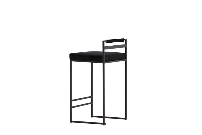 Rebellenclub Vinci Barkruk - Set van 2 - Zwart