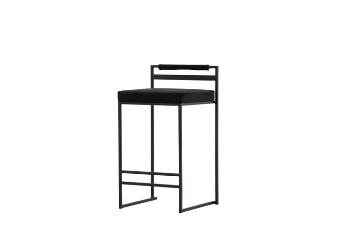 Rebellenclub Vinci Barkruk - Set van 2 - Zwart