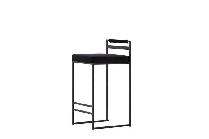 Rebellenclub Vinci Barkruk - Set van 2 - Zwart