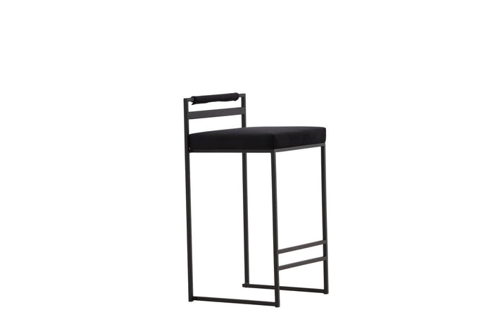 Rebellenclub Vinci Barkruk - Set van 2 - Zwart