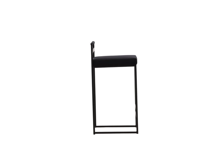 Rebellenclub Vinci Barkruk - Set van 2 - Zwart