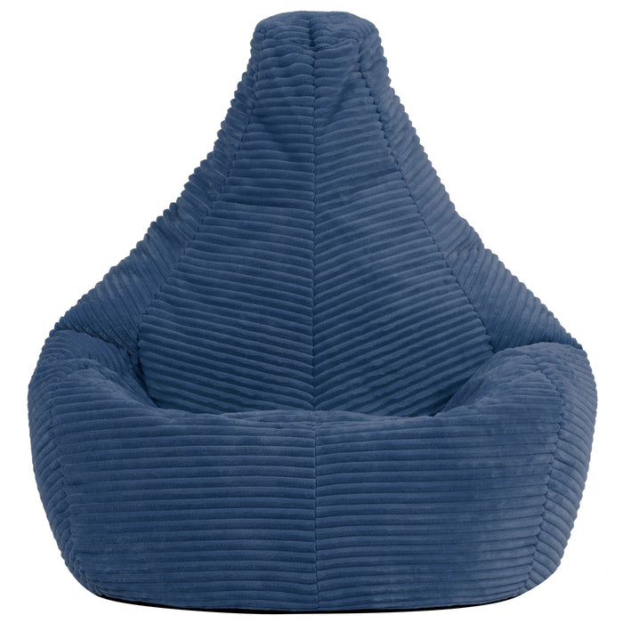 icon Dalton Kinderzitzak - Ribfluweel - Denimblauw