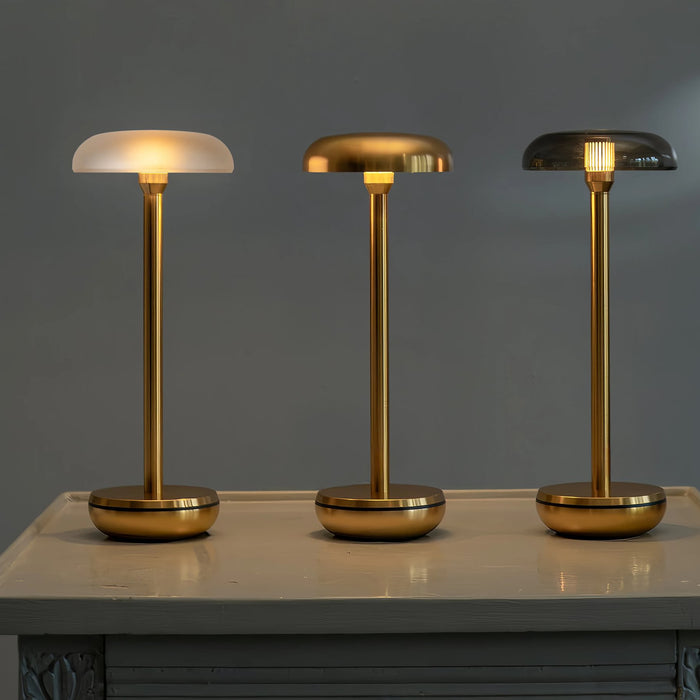 Humble Air Oplaadbare Tafellamp - Gold Frosted 