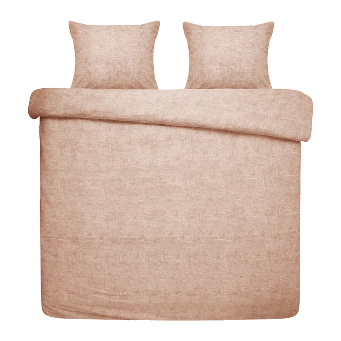 Damai Ebba Dekbedovertrek 200 x 200/220 cm - Terracotta