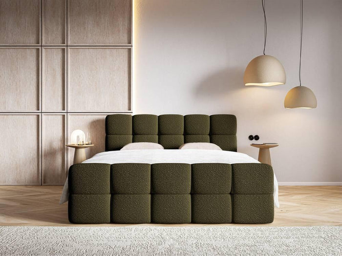 NADUVI Collection Chloe boxspring bouclé met opbergruimte 160 x 200cm
