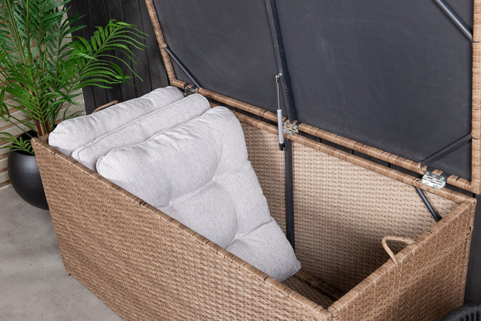 Rebellenclub Haven Kussen Opbergbox - 130 x 60 cm - BeigeÊ