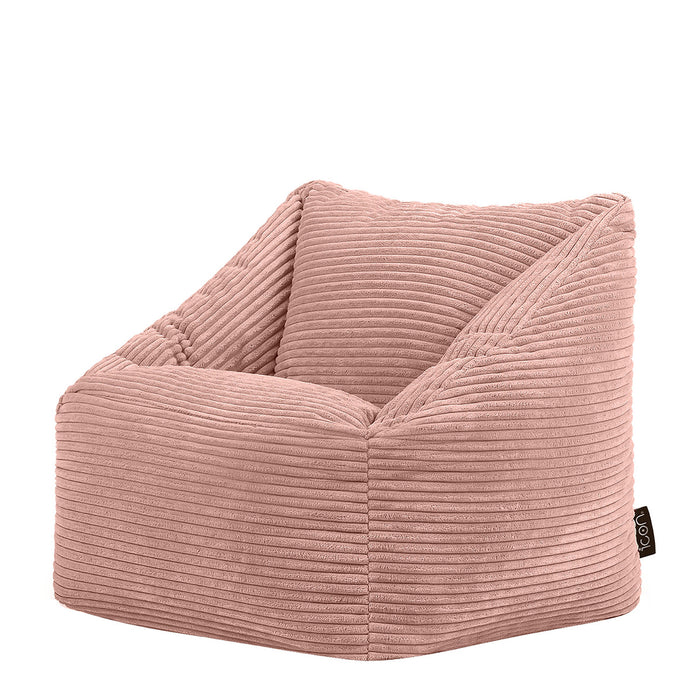 icon Natalia Kinderzitzak Fauteuil - Ribfluweel - Oudroze
