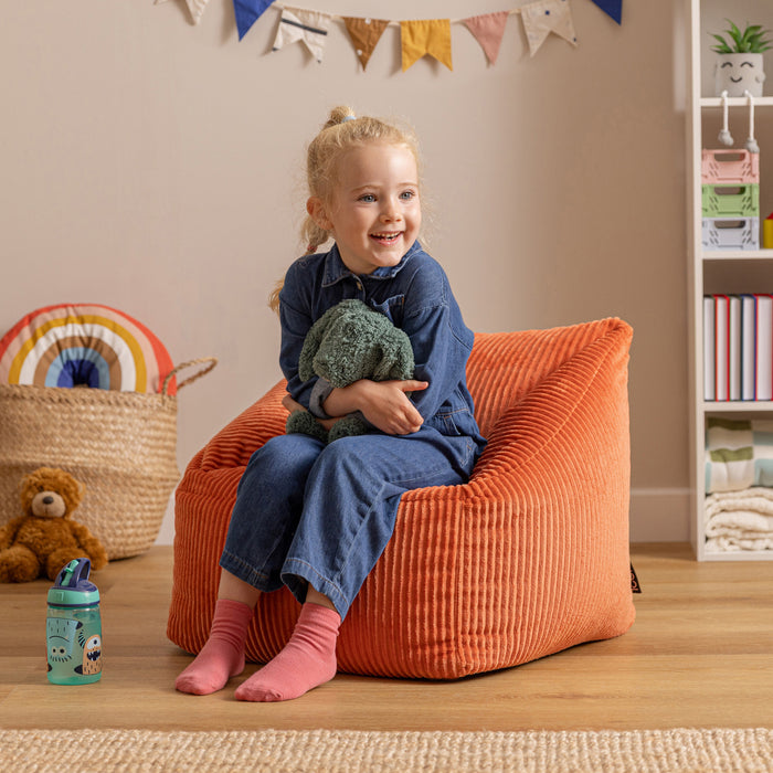 icon Natalia Kinderzitzak Fauteuil - Ribfluweel - Terra-oranje