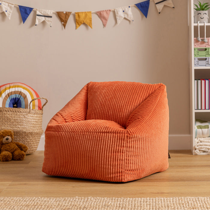 icon Natalia Kinderzitzak Fauteuil - Ribfluweel - Terra-oranje