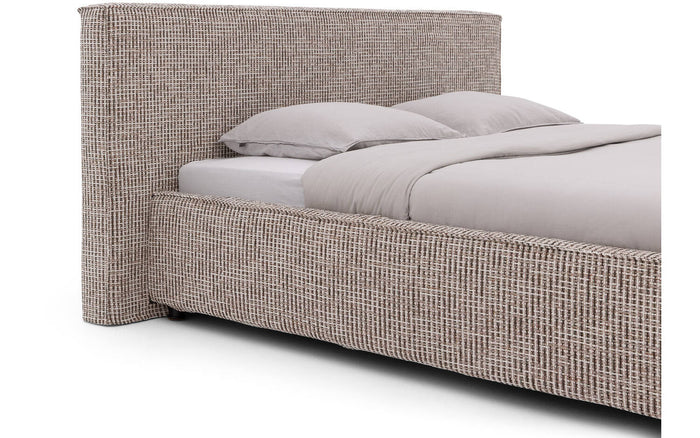 Goossens Bedframe Switch - 140 x 220 - Funky liver 10 - Textiel