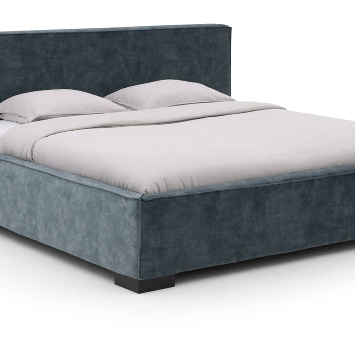 Goossens Bedframe Switch - 160 x 220 - Adore 158 niagara - Fluweel