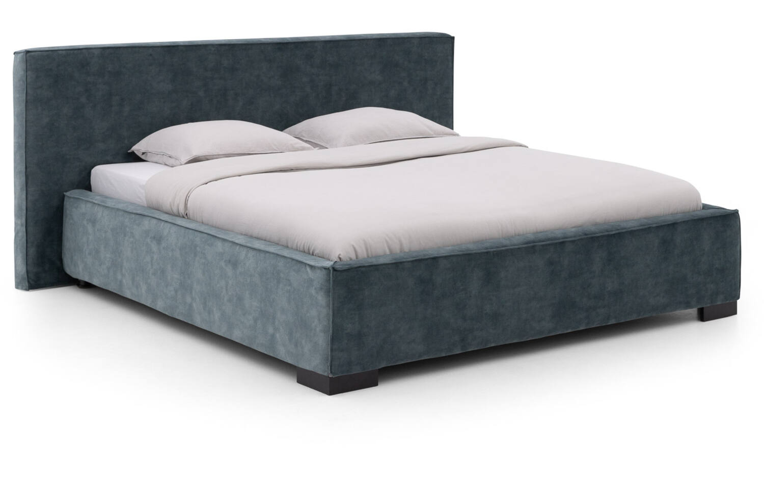 Goossens Bedframe Switch - 160 x 220 - Adore 158 niagara - Fluweel