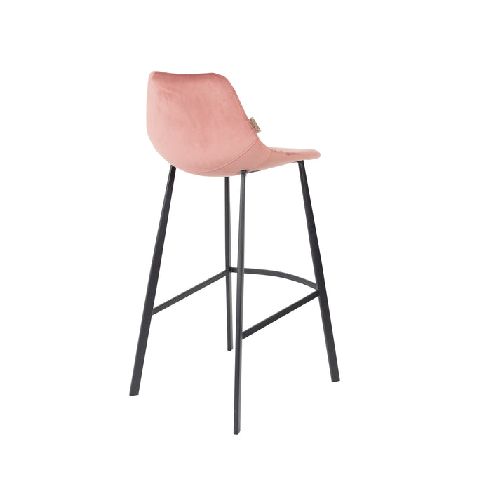 Dutchbone Franky Barkruk Roze 80 cm - Set van 2