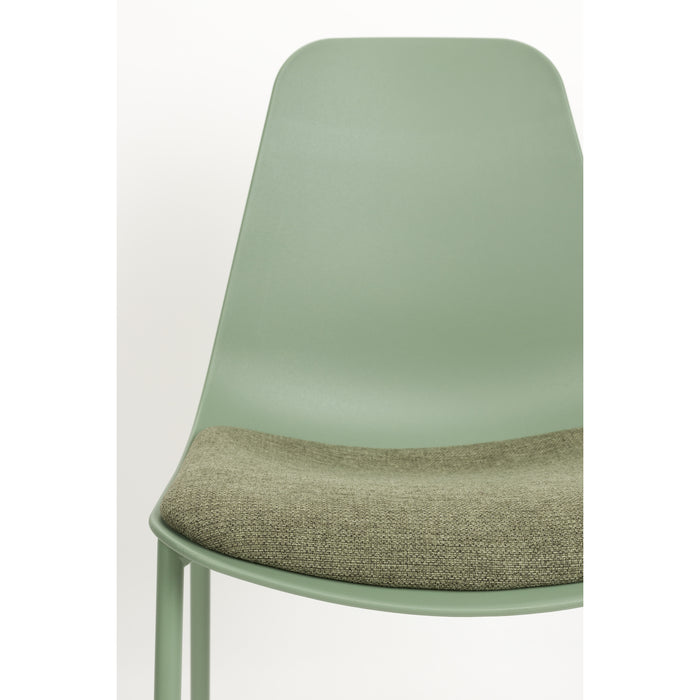 Housecraft Living Jeffrey Eetkamerstoel Groen - Set van 4