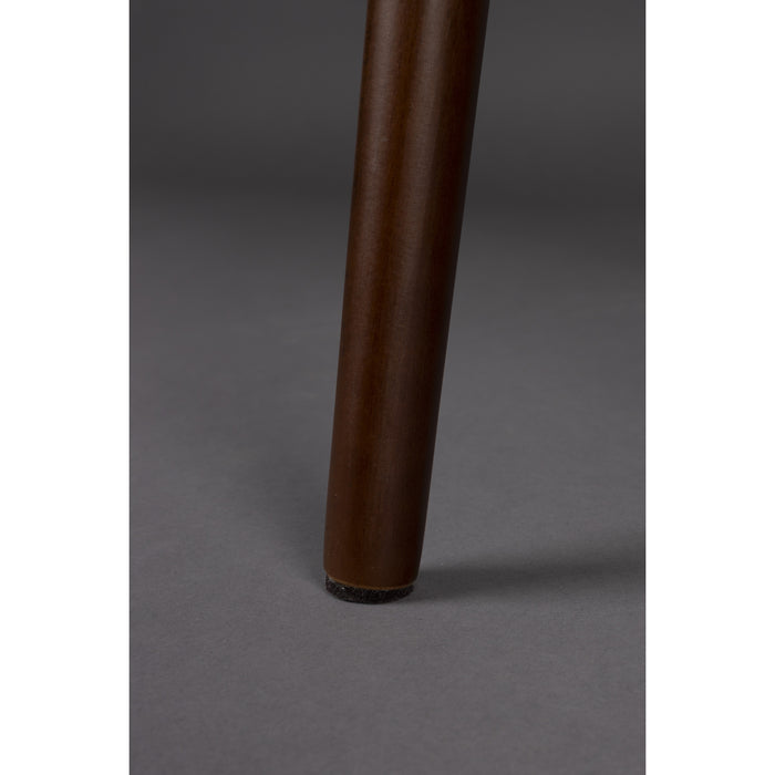 Dutchbone Barbara Stoel Boucle Ochre - Set van 2 - Bruin