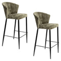 Dutchbone Georgia Kruk Counter Green - Set van 2 - Groen