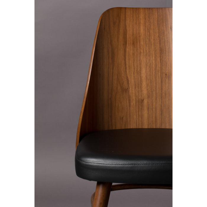 Dutchbone Chaya Stoel - Set van 2 - Bruin