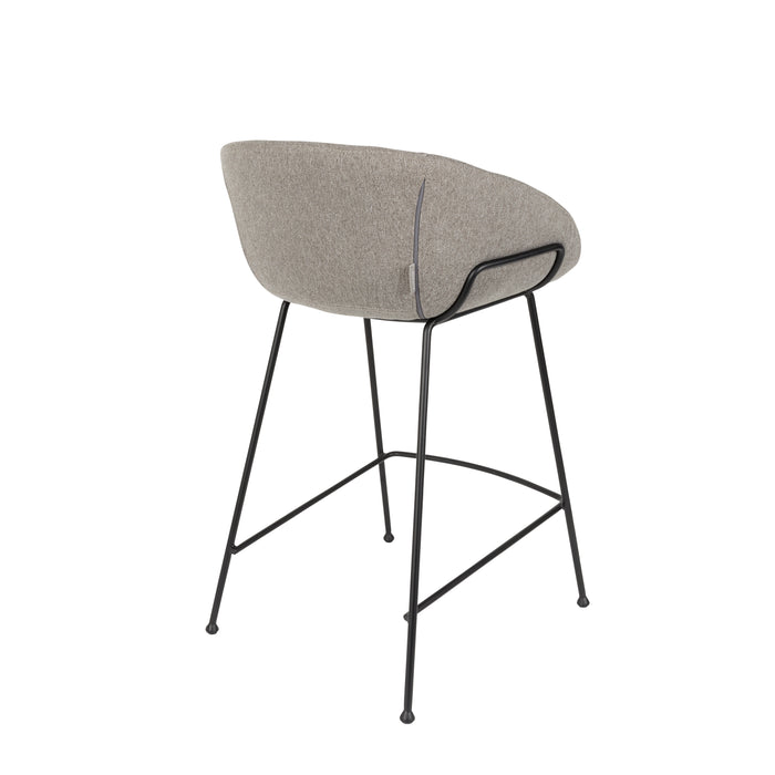 Zuiver Feston Barkruk 65 cm Grijs - Set van 2