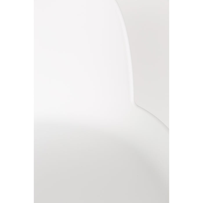Zuiver Albert Kuip Barkruk 65 cm Wit - Set van 2