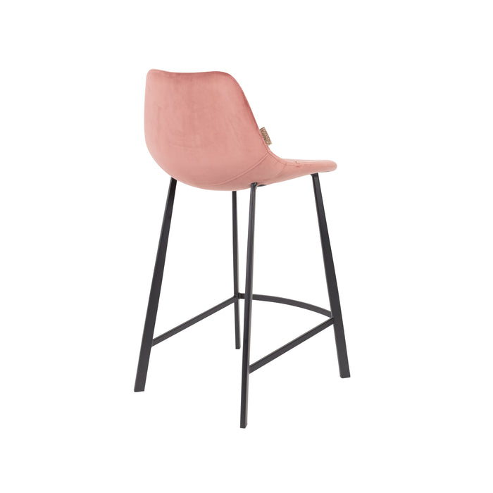 Dutchbone Franky Barkruk Roze 65 cm - Set van 2