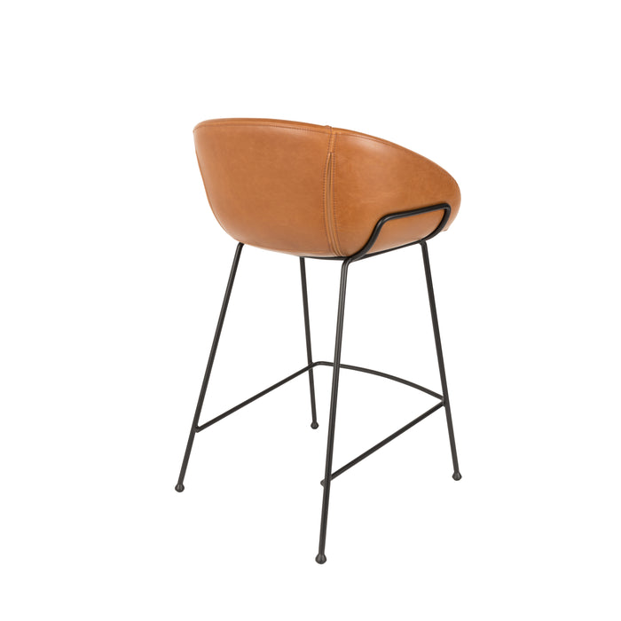 Zuiver Feston Barkruk 65 cm Bruin - Set van 2
