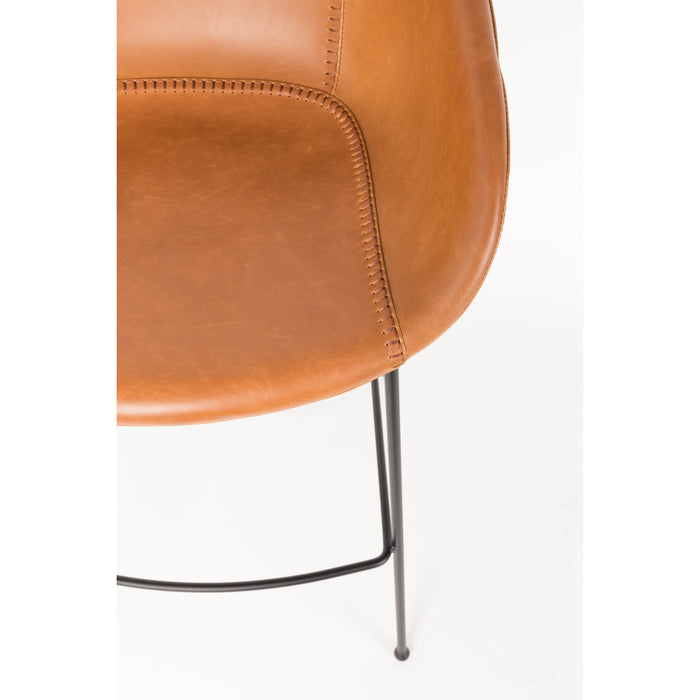 Zuiver Feston Barkruk 65 cm Bruin - Set van 2