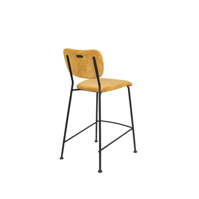 Zuiver Benson Barkruk 64.5 cm Oker - Set van 2 - Geel