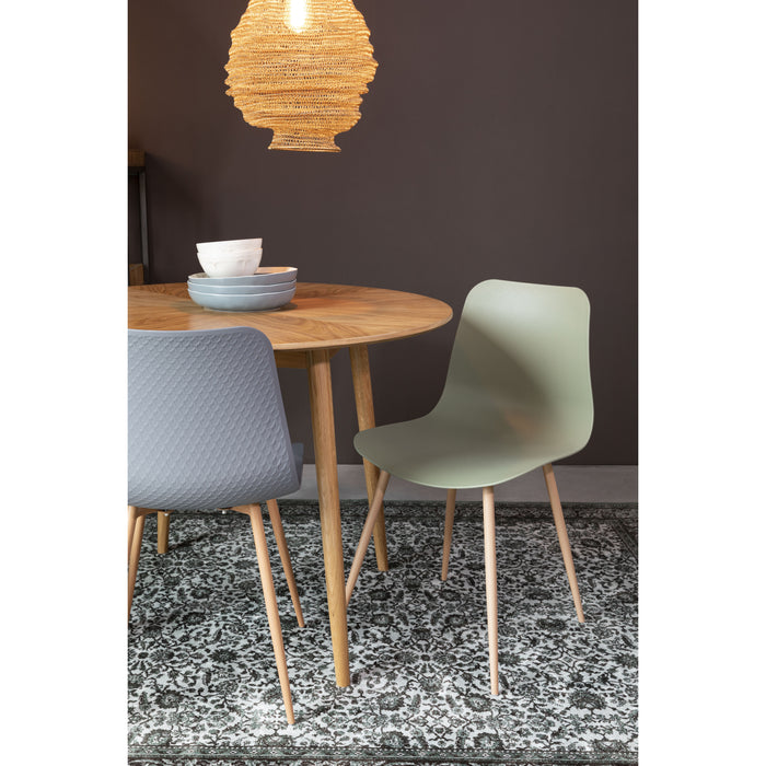 Housecraft Living Leon Eetkamerstoel Groen - Set van 2