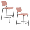Zuiver Benson Barkruk 64.5 cm Roze - Set van 2