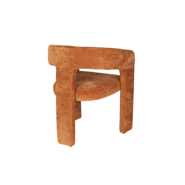 Housecraft Living Valentin Eetkamerstoel Oranje - Set van 2