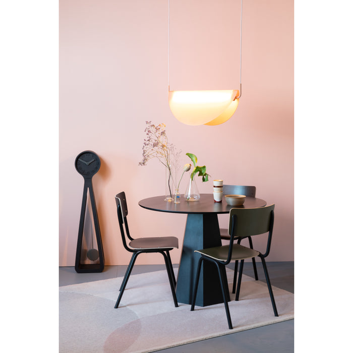 Zuiver Back To School Eetkamerstoelen Mat Groen - Set van 4