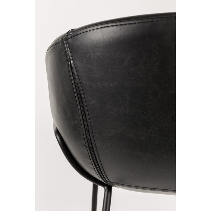 Zuiver Feston Barkruk 65 cm Zwart - Set van 2