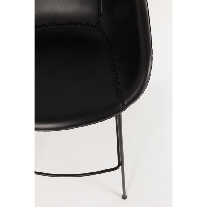 Zuiver Feston Barkruk 65 cm Zwart - Set van 2