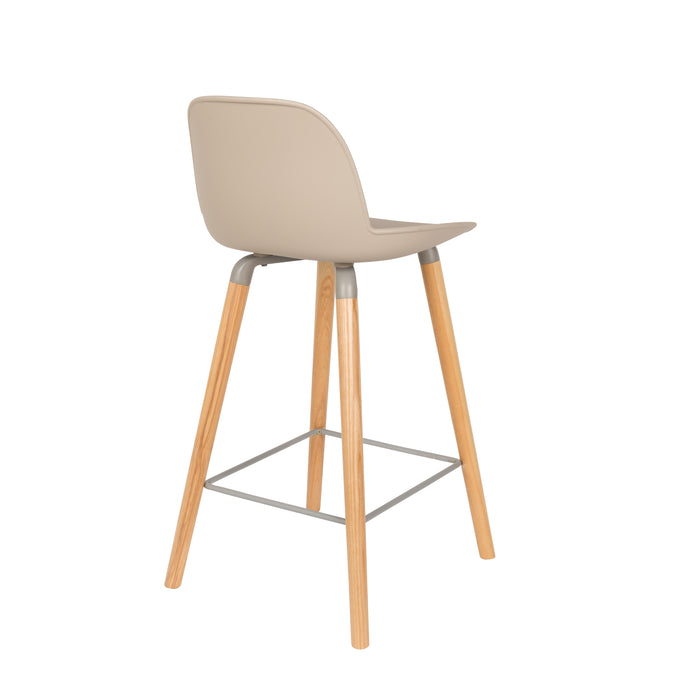 Zuiver Albert Kuip Barkruk 65 cm Taupe - Set van 2