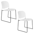 Housecraft Stacks Eetkamerstoelen Wit - Set van 4