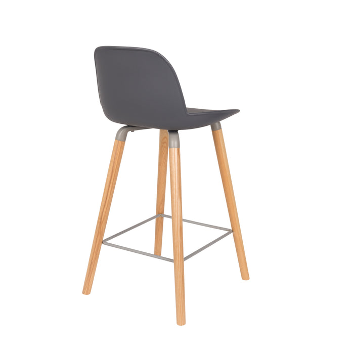 Zuiver Albert Kuip Barkruk 65 cm Donkergrijs - Set van 2