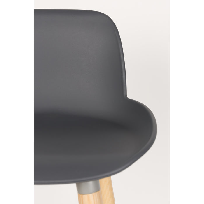 Zuiver Albert Kuip Barkruk 65 cm Donkergrijs - Set van 2